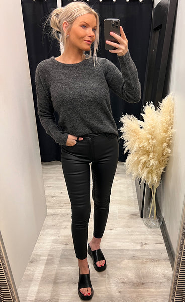 Sanny pullover 1 - charcoal melange