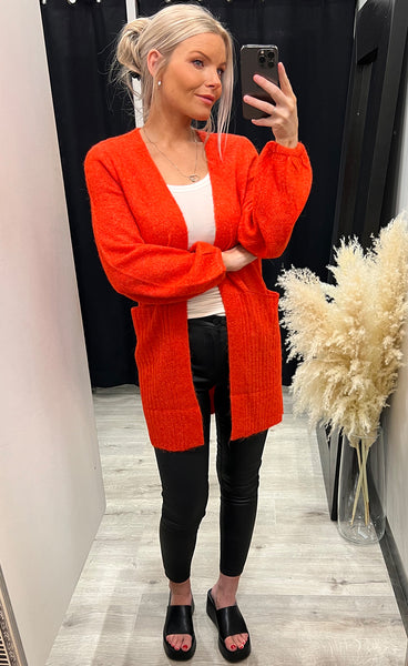 Kamara cardigan - orange