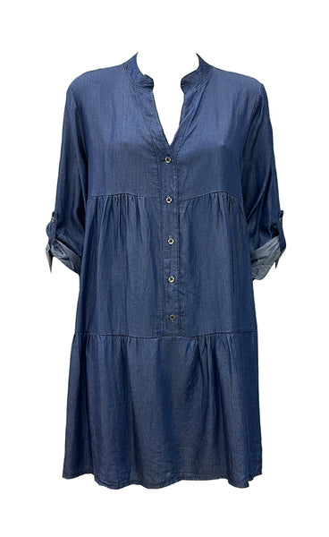 Lori denim dress - dark blue