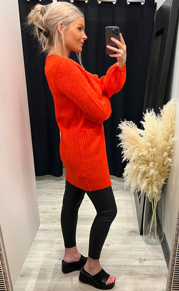 Kamara cardigan - orange