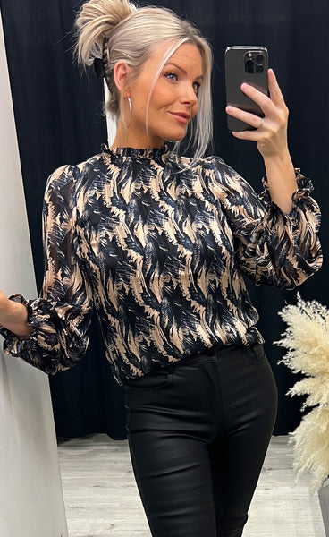 Sabella blouse - frosted almond