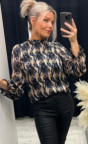 Sabella blouse - frosted almond