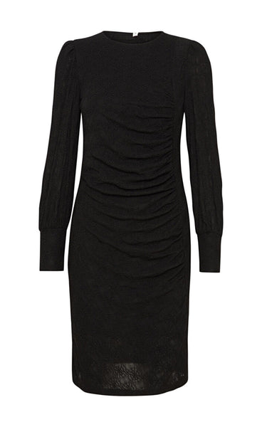 Delia lace dress - black