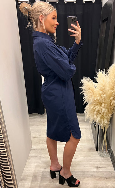 Hali dress - navy