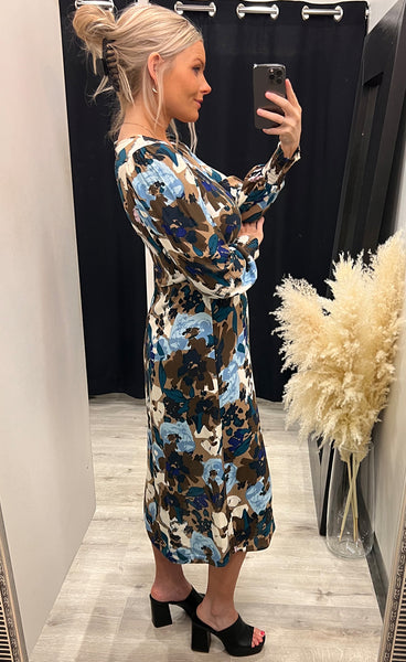 Mosa dress - brown mix