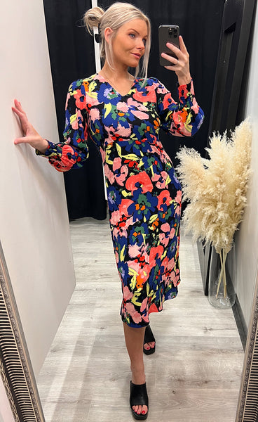 Mosa dress - pink mix