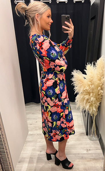 Mosa dress - pink mix