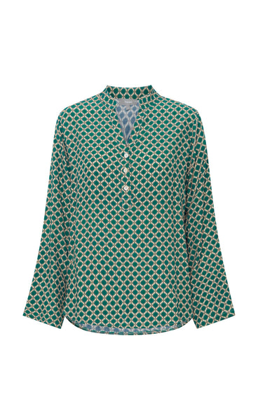 Mirinda blouse - green mix