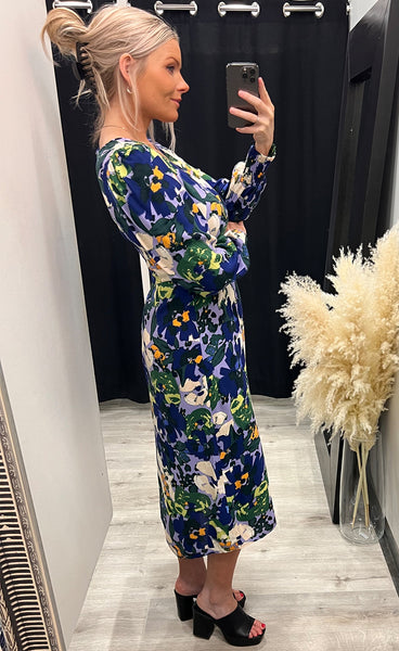 Mosa dress - blue mix