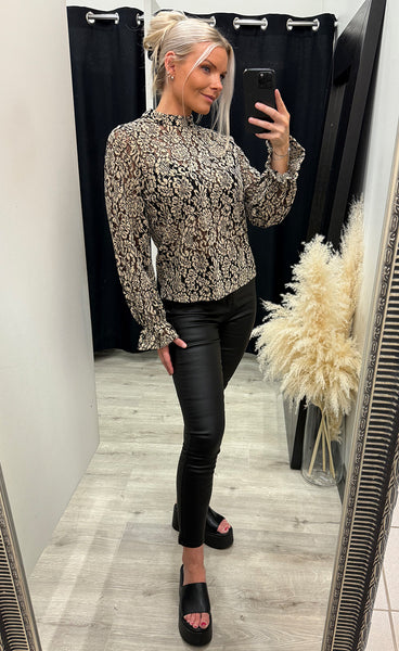 Ulani blouse - black