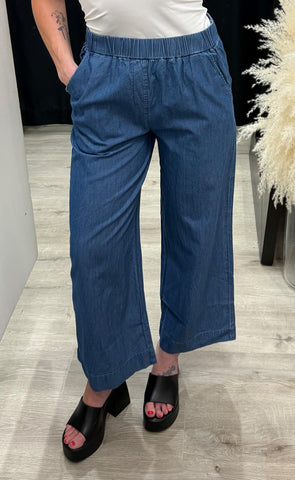 Kindra pants 2 - clear blue denim