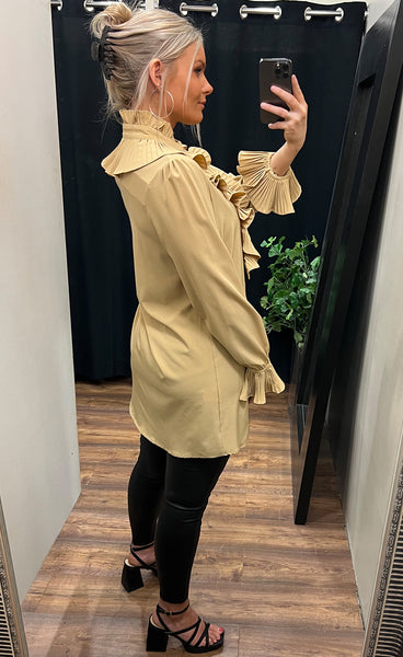 Molly shirtdress - golden
