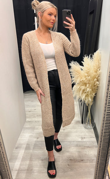 Karen cardigan 1 - oxford melange