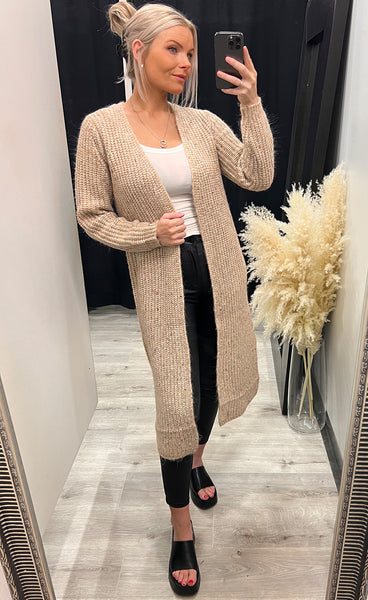 Karen cardigan 1 - oxford melange