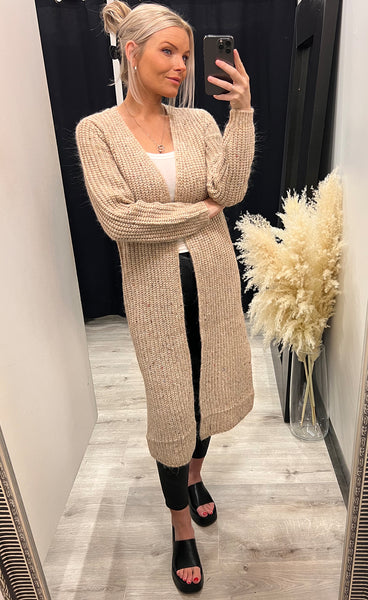 Karen cardigan 1 - oxford melange