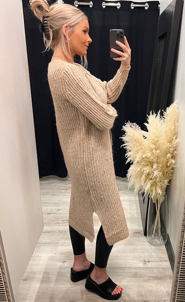 Karen cardigan 1 - oxford melange