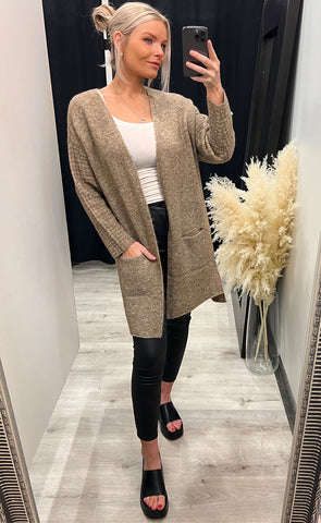 Sandy cardigan PLUS - oxford melange