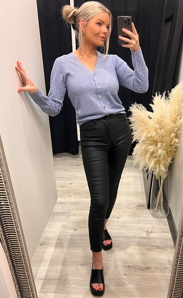 Fefantine cardigan - ash blue