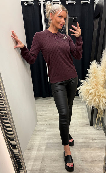 Pointella pullover 1 - fudge