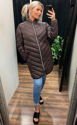 Bapadding jacket - brown