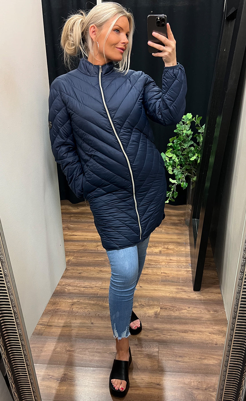 Bapadding jacket - navy