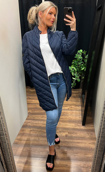 Bapadding jacket - navy