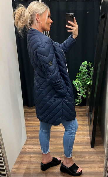 Bapadding jacket - navy