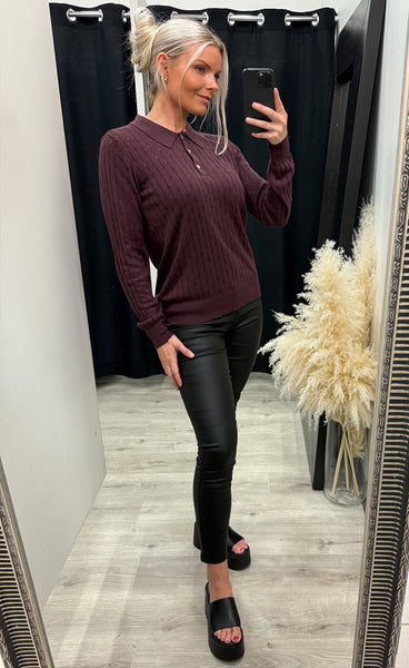 Pointella pullover 1 - fudge