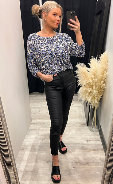 Cercia tee 2 - ecru mix