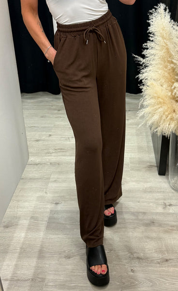 Adda glitter pants 99310 - choco