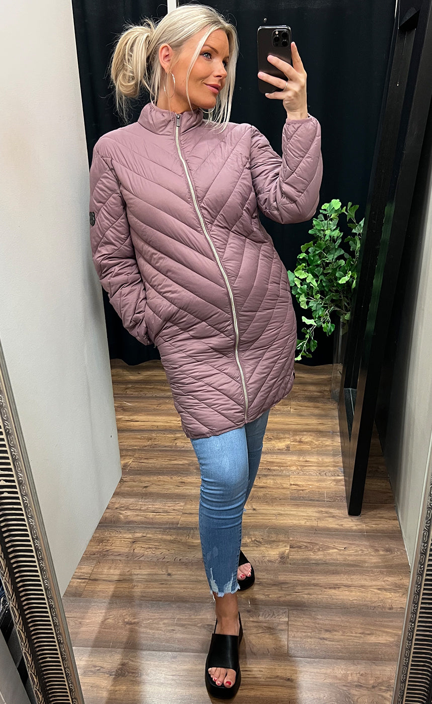 Bapadding jacket - orchid