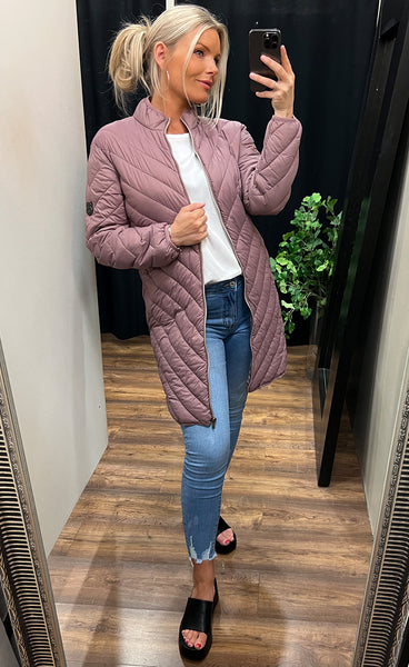 Bapadding jacket - orchid