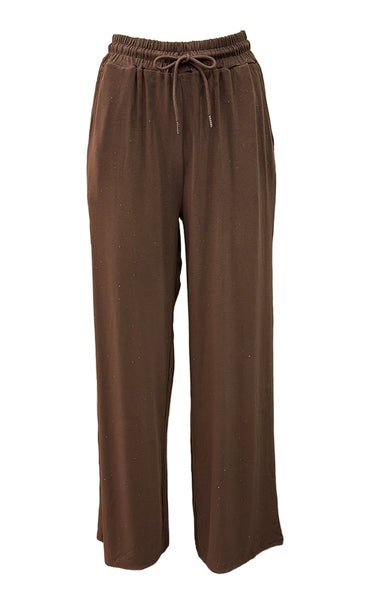 Adda glitter pants 99310 - choco