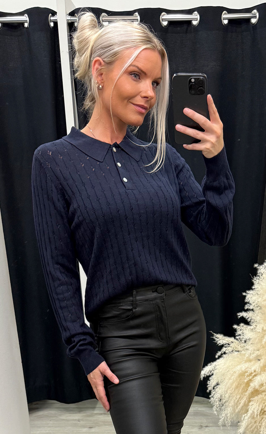 Pointella pullover 1 - night sky