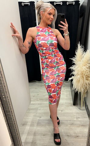 Leanna dress - calia print