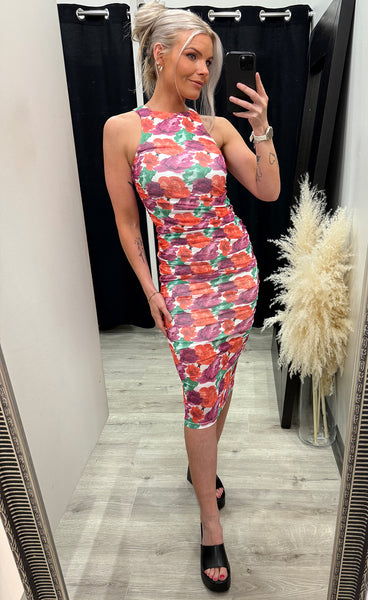 Leanna dress - calia print