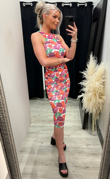 Leanna dress - calia print