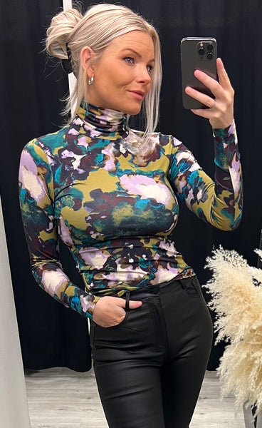 Nava top - green moss