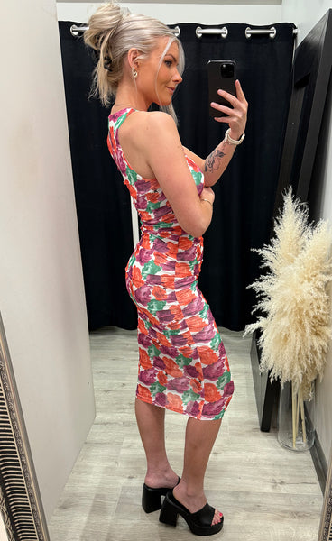 Leanna dress - calia print