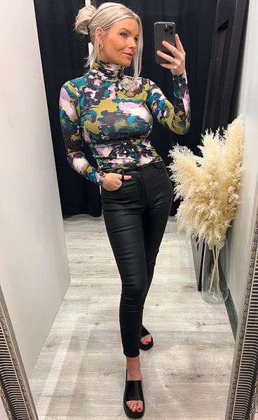 Nava top - green moss