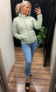 Padding jacket 2 - sage green