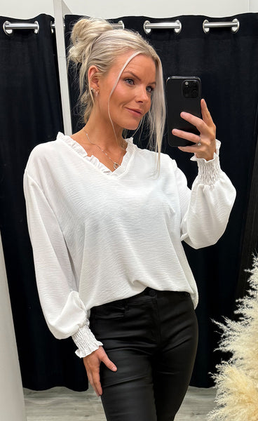 Rina blouse - white