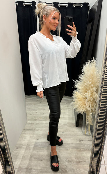 Rina blouse - white
