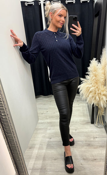 Pointella pullover 1 - night sky