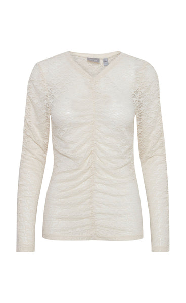 Ludmilla blouse 1 - whitecap