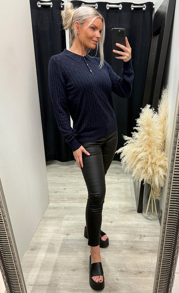 Pointella pullover 1 - night sky