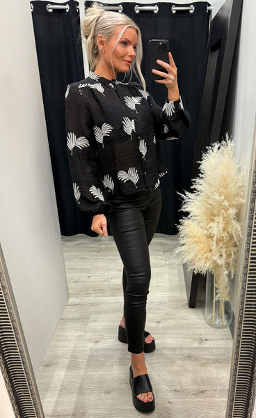 Estelle blouse - black