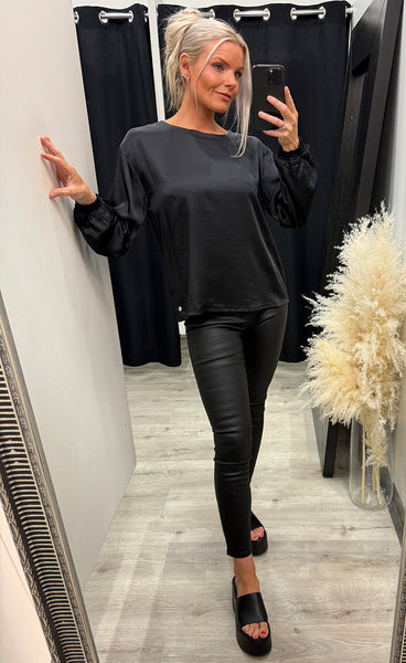 Ditte blouse -  black