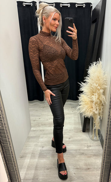 Alberte blouse - brown