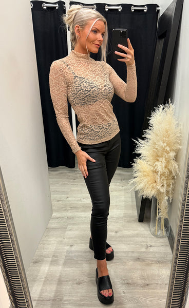 Alberte blouse - nude